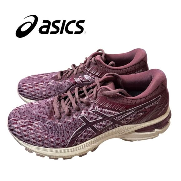 ASICS Women\'s GT-2000 8 Knit Mauve Pink Lace-up Running Shoes Sneakers 8.5 main image 0
